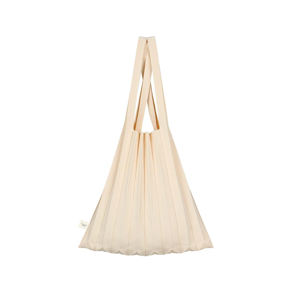 Pleatsmama Shoulder Bag Cream