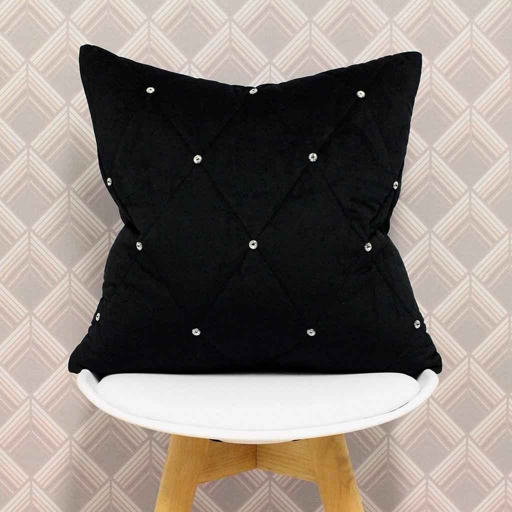 Riva Paoletti New Diamante Cushion Cover