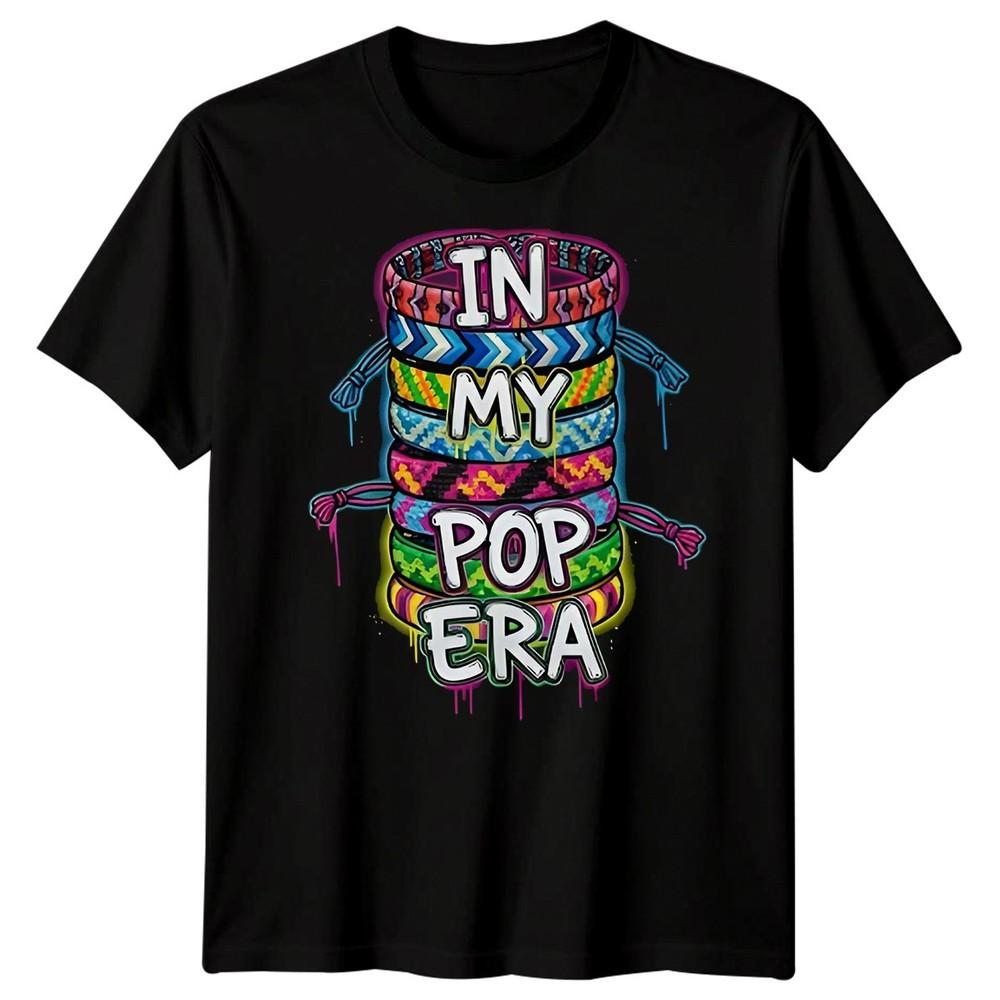 

In My Pop Era Music Eras Pop Culture Graphic Unisex T-Shirt Mens Womens Tee M