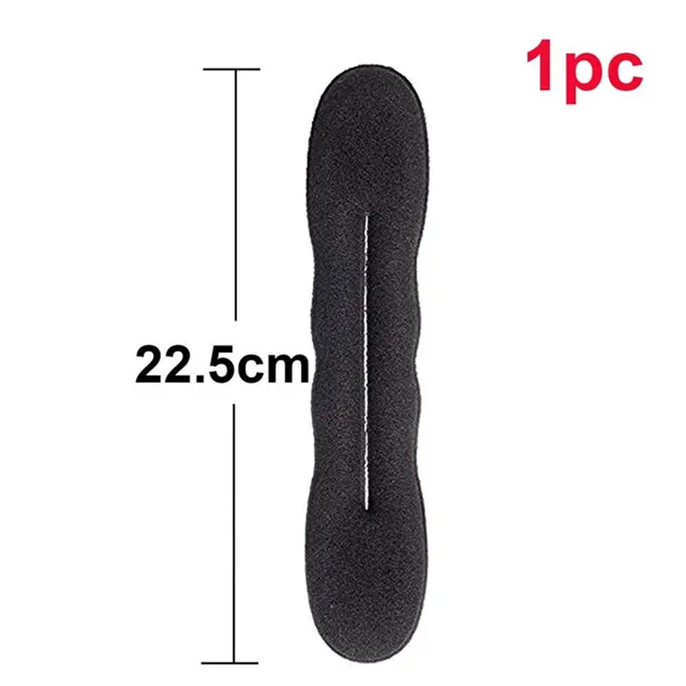Sponge Plastic Loop Curly Hair Maker Hair Scrunchie Headband Twist Donut Bun Curler Hairbands Hairstyle Tools