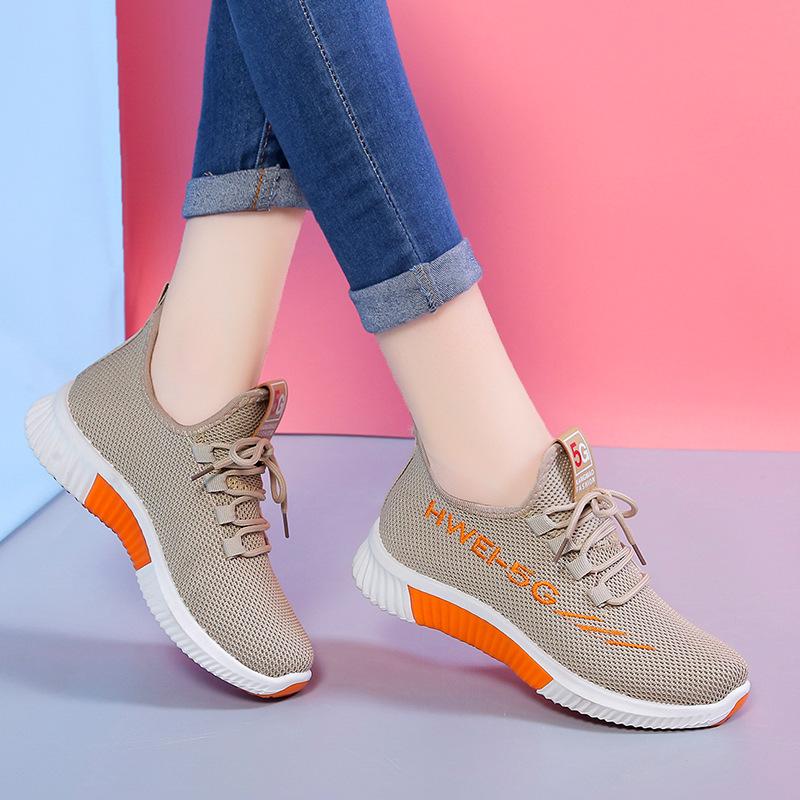 Breathable and Fashionable Sports and Leisure Shoes Korean Versatile Mesh Shoes Spring Summer Autumn