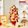 Handun New Year Red Gold Coin Lucky Tree Decoration