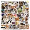 10/30/50PCS Kawaii Love Cat PVC Sticker Aesthetic Children's Korean Decoration Scrapbooking Stationery School Supplies for Kids