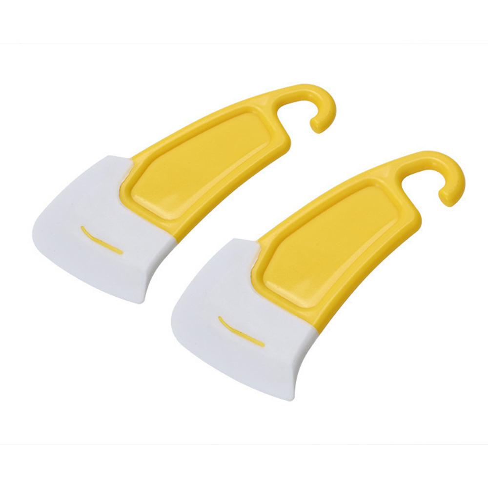 1 STÜCK/2 STÜCK Küchenreinigung Weicher Schaber zum Entfernen von Fett und Fett vom Boden der Pfanne Weichkopfreiniger Silikon