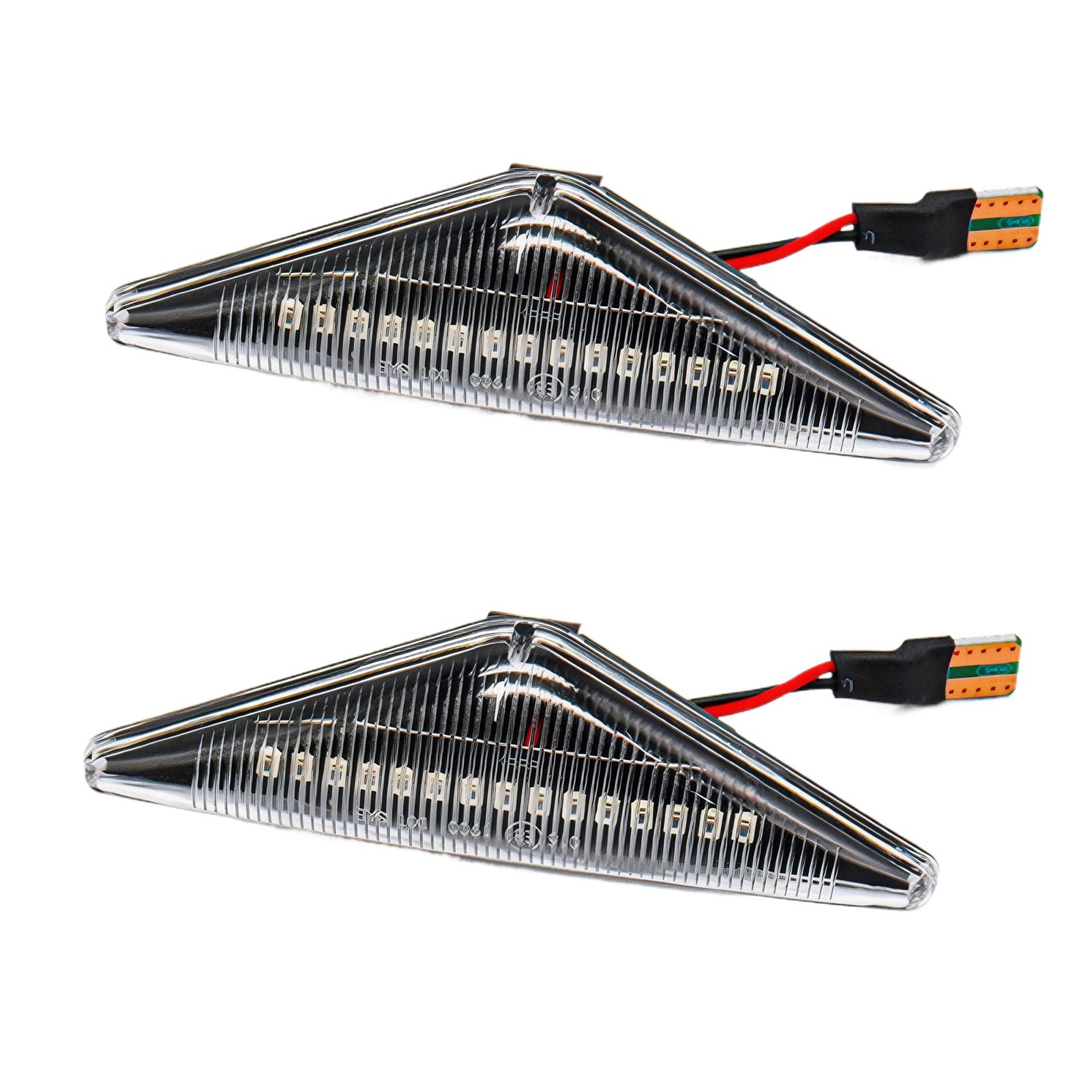 

2шт динамические плавные указатели поворота свет динамический боковой габаритный фонарь для Falcon XT XR6 - Tur-bo XR8G6 G6E G6E Tur-bo прозрачный