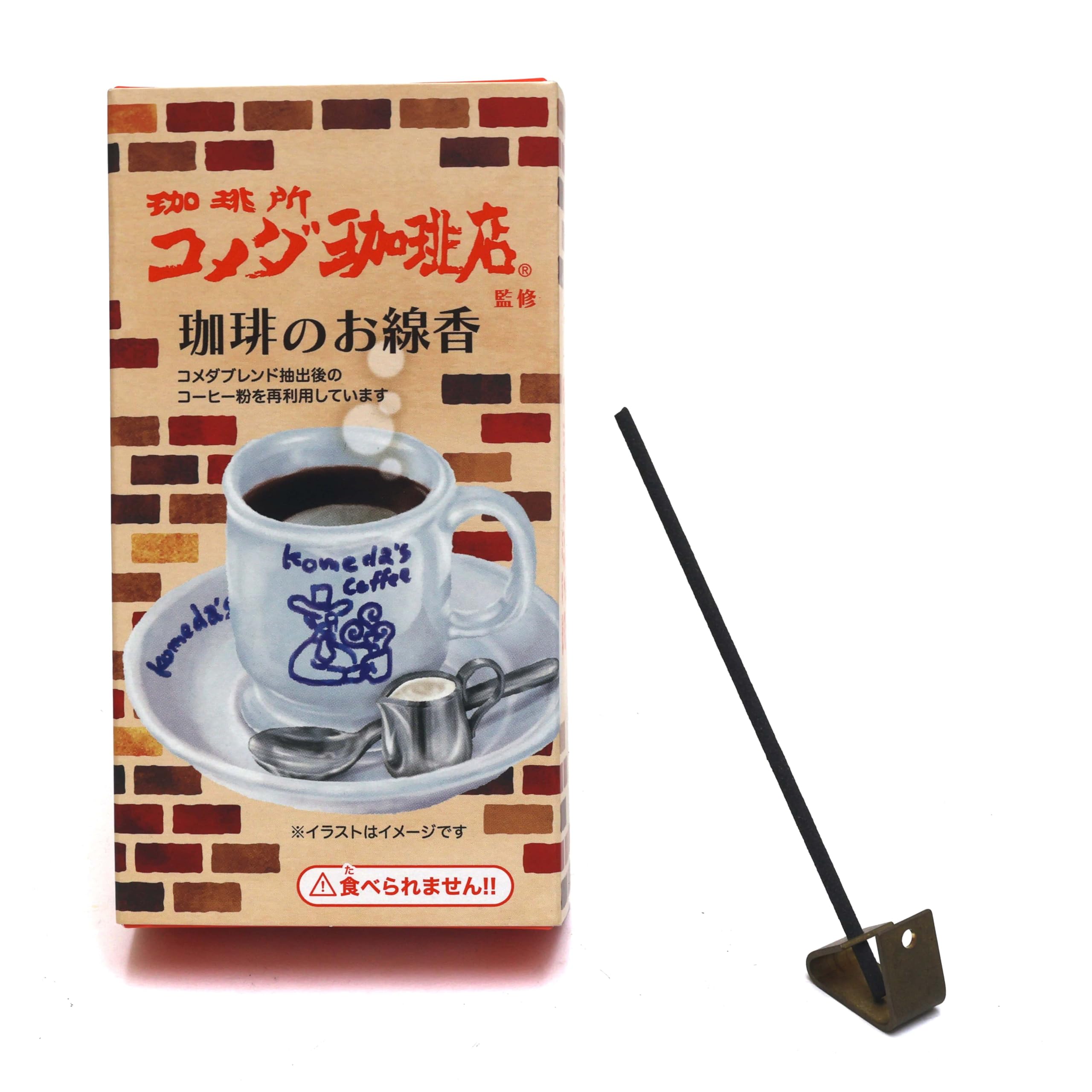 

Relaxing Incense, Komeda s Coffee Shop Mini Incense Sticks, Coffee, with Incense Holder