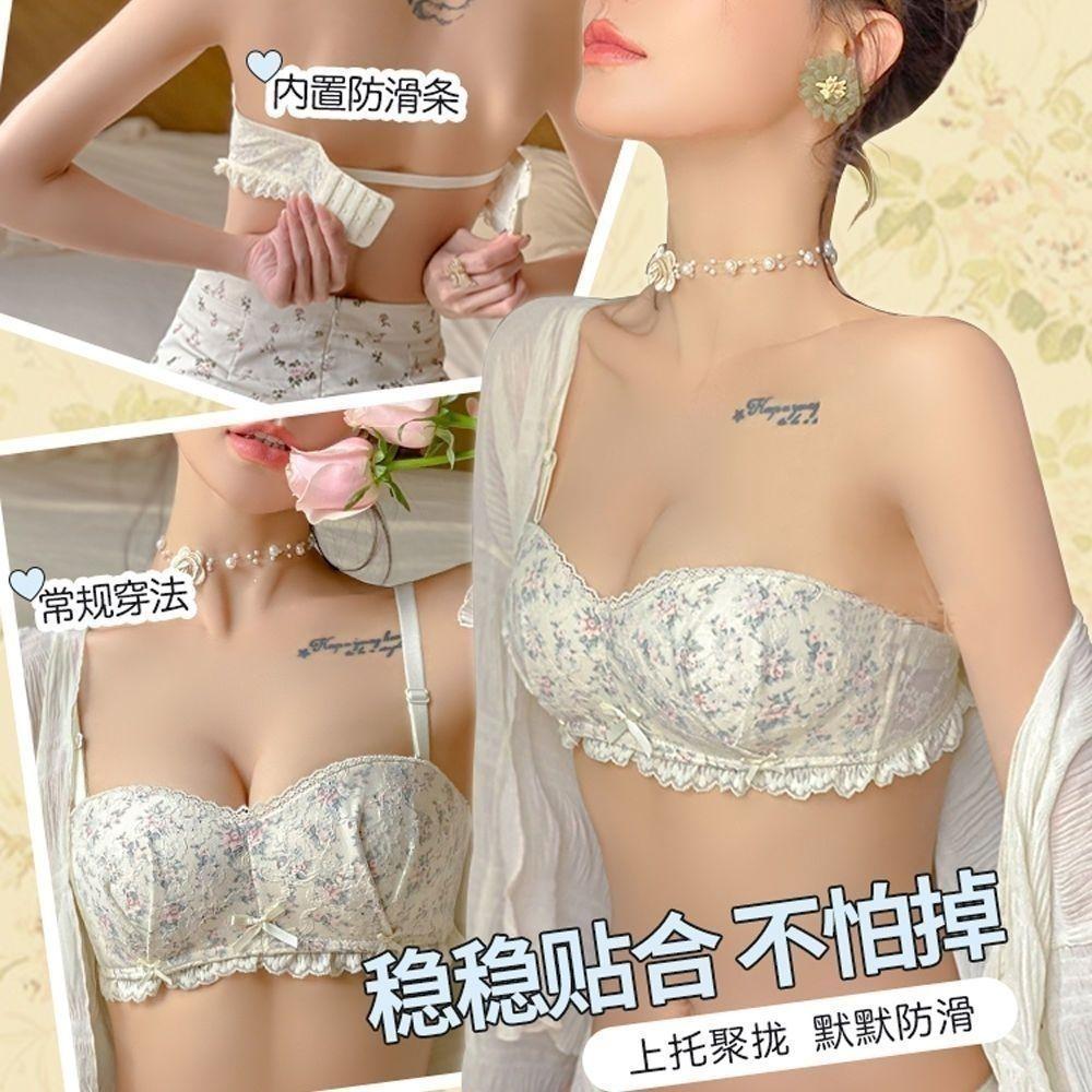 Reggiseni Push Up in Pizzo Floreale da Donna Intimo Sexy Femminile Reggiseni alla Moda da Donna