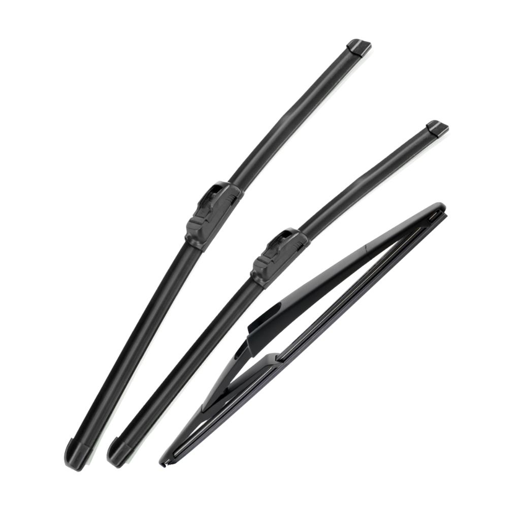 For Dacia Renault Lodgy 2012-2016 2013 2014 2015 Wiper Front&Rear Wiper Blades Windshield Windscreen Window Brushes 22"+16"+12