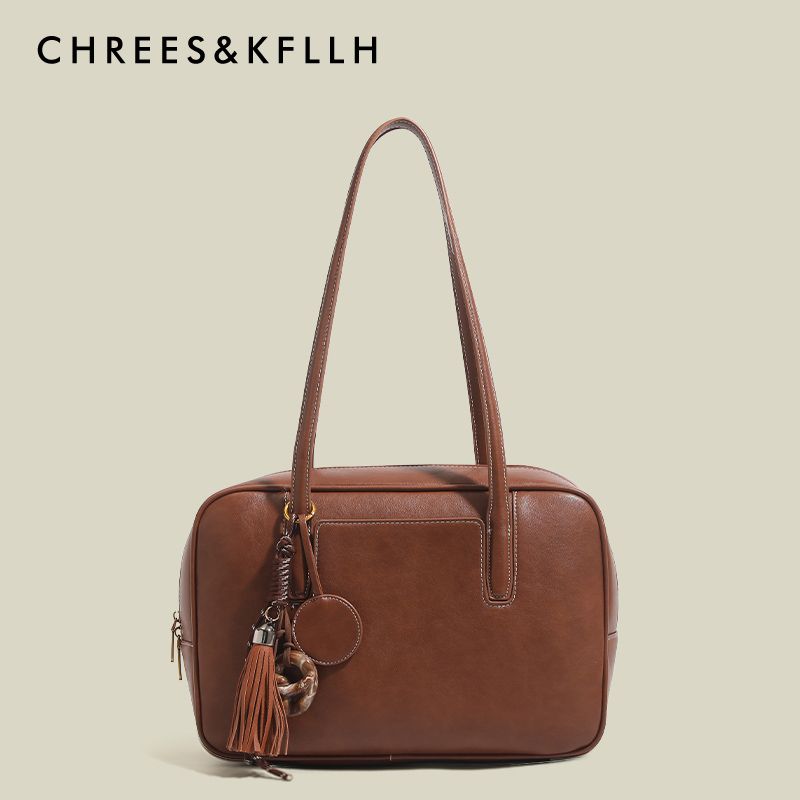 

Chrees & Kfllh Retro Sugar Sugar Bowling Bag Women 2025 New Commuter Boston Shoulder Messenger Bag