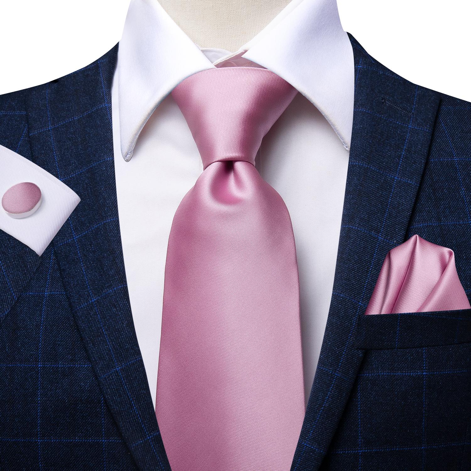 

Hi-Tie Mens Шовкова краватка Сіра краватка Хустка Запонки Набір для ділового весілля N-3144
