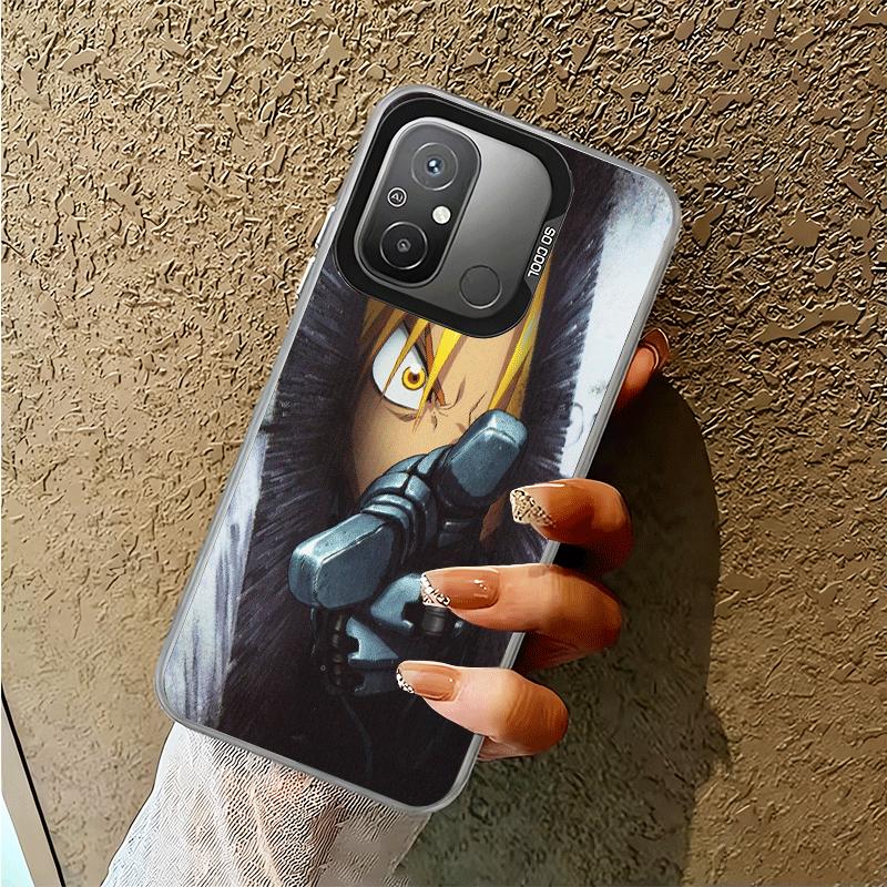 F-ullmetal A-Alchemist Anime Shockproof Phone Case for Xiaomi Poco X7 X6 X5 X3 Pro F7 Ultra M8 Redmi 15C 15 14C 13C 12C 10C 13 1