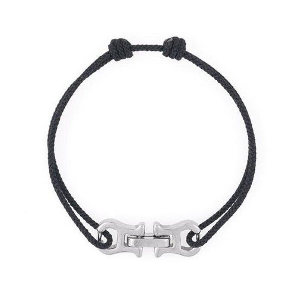 [Jbans] Guitar Pendant String Knot Bracelet (C2501Ac1232_Bk)