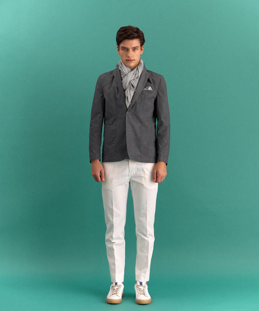 Panicale Blue Plant Dyed Cotton Jacket
