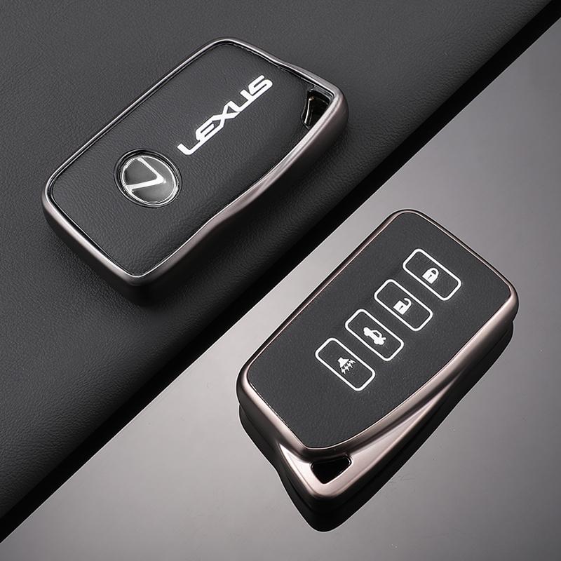 XBE2 TPU Leather Car Remote Key Cover Case Shell For Lexus NX GS RX IS ES GX LX RC 200 250 350 LS 450H 300H Keychain Accessories
