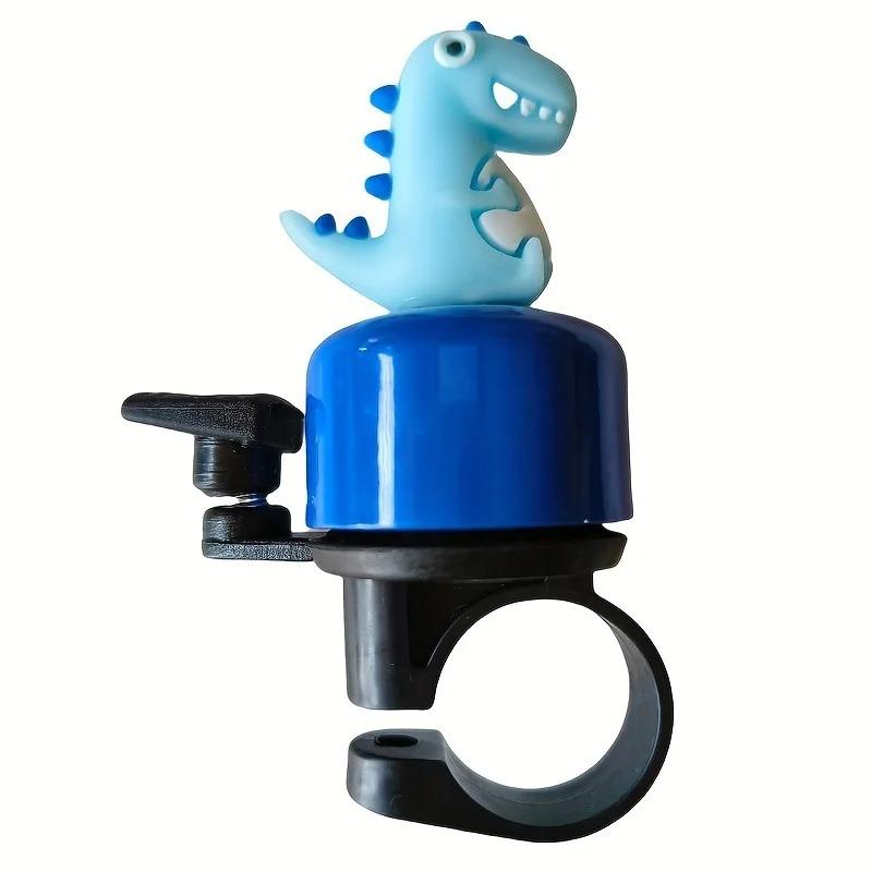

1pcs Cartoon Dinosaur bicycle bell horn - Koike Ventilation High Volume - suitable for bicycle decoration and pedestrian alert синій