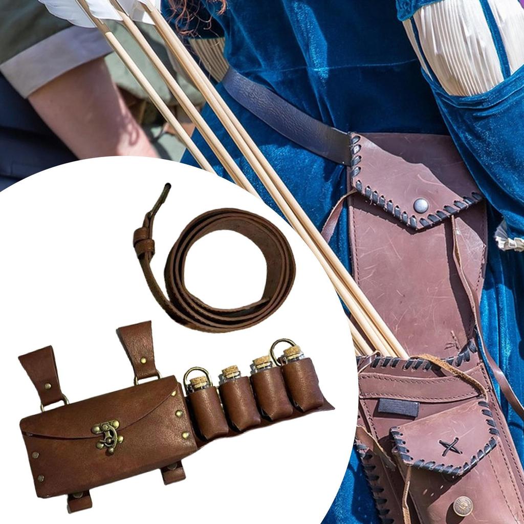 Belt Pouch Waist Bag Fanny Pack Medieval for Casual Renaissance Cosplay