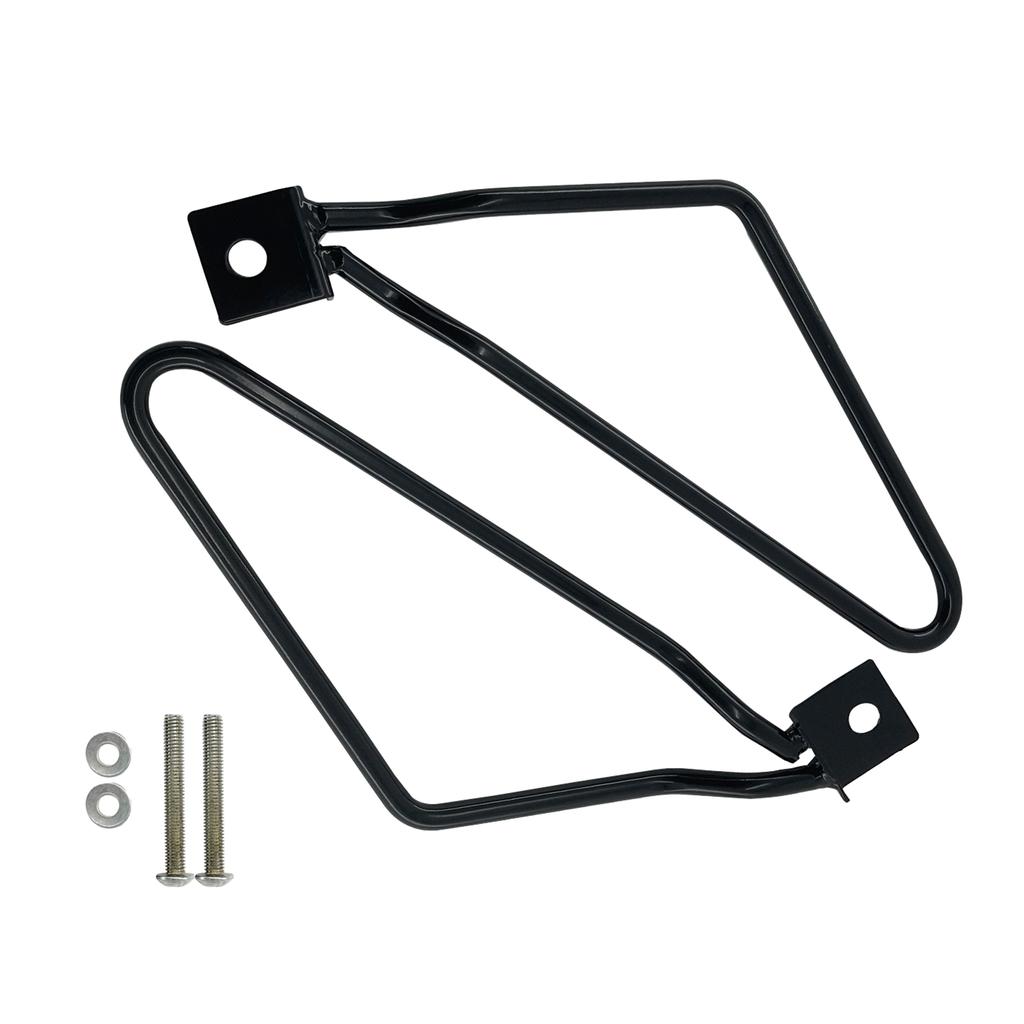 Saddlebag Bracket Support Left & Right Motorcycles Saddlebags Bar Mount Brackets Support Easy Installs for XL883 1200