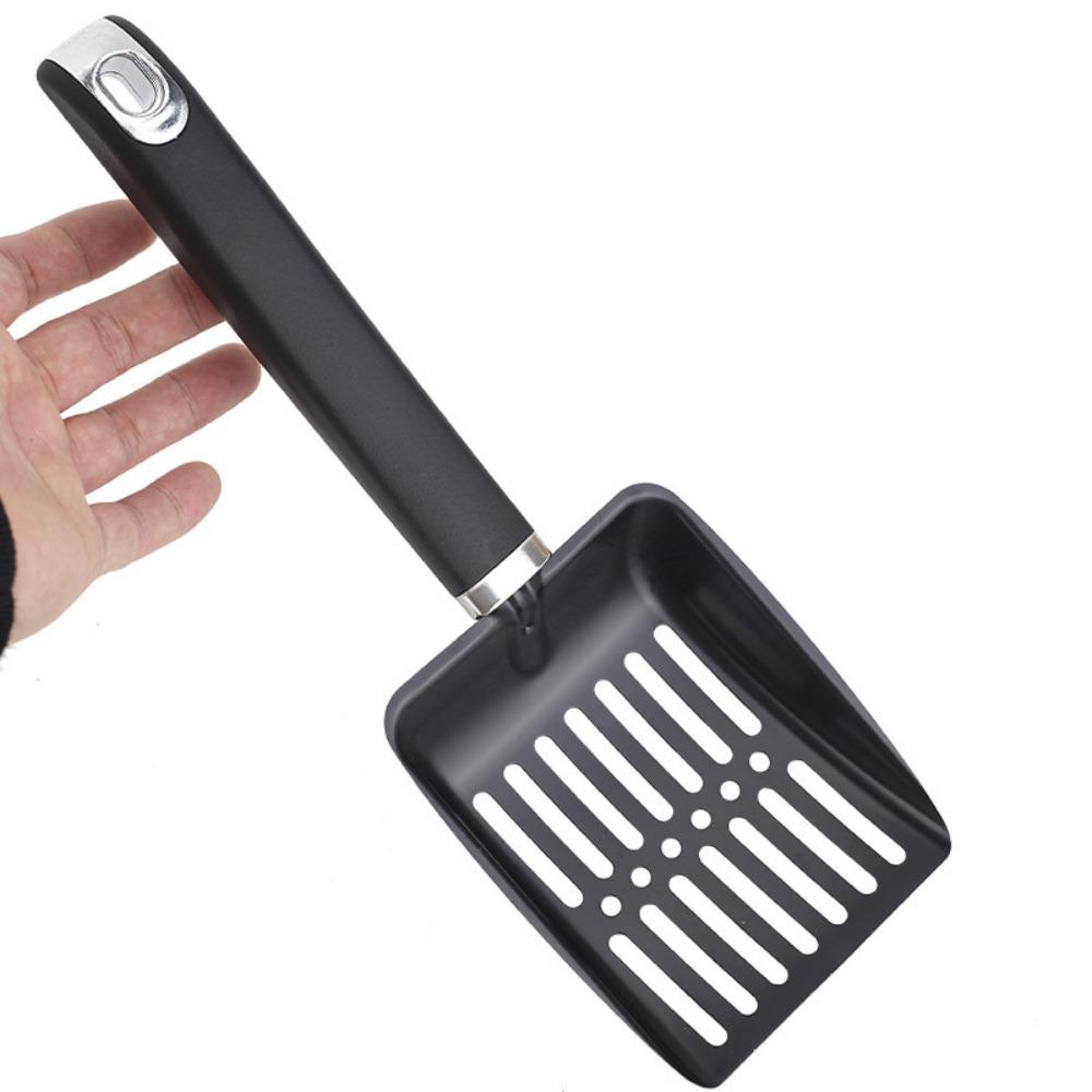 Long Handle Cat Poop Scoop Metal Sifter Shovel Creative Cat Litter-Scoop  Cat Supplies