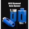 Diamond Hole Saw Drill Bit Set for Concrete Tiles Glassd Cutter Saw Blue Wall Drill Bit M10 Angle Grinder 6-75mm