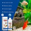 Limpiador Potente para Agua de Acuario 100ml Agente Clarificador de Agua de Acuario Para Limpiar Manchas/Lodos /Controlar el Crecimiento de Algas