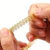 0pcs Acupressure Finger Rings: Spiky Spring Massager for Stress & Tension Relief, Sensory Therapy for Daily Use