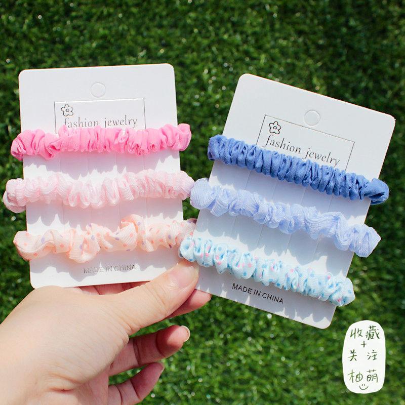 Student children Women Girls Simple Basic Elastic Hair Bands Headband Nylon Elastic Hair Band Headwear Hair Accessories Gift