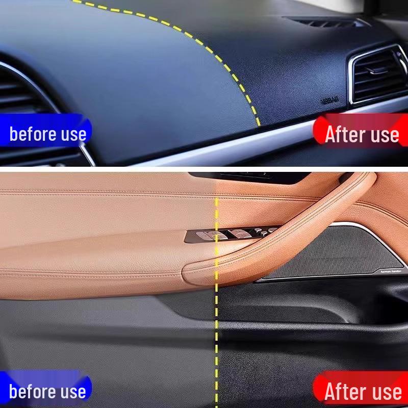 Leather Care & Cleaning Cream for Car Interiors and Shoes