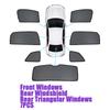 For BYD Atto 3 Accessories Yuan Plus SC2E   2024 Magnetic Windshield Frame Privacy Blind Curtain Anti-UV Car Accessories