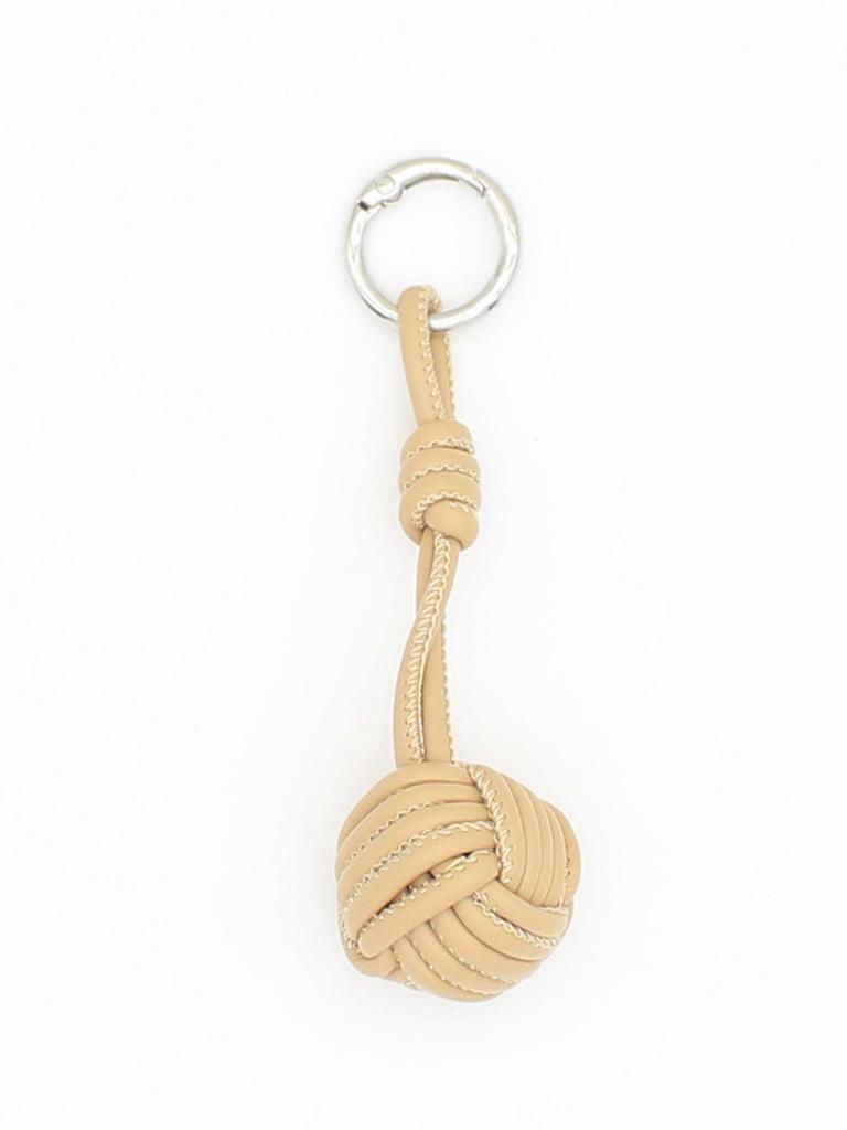 Korean Style PU Leather Hand-woven Ball Bag Pendant & Phone Charm - Autumn/Winter Collection