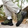 Warrior Fleece Large Cotton Casual Trend Daily Commuting Simple Versatile Martin Boots Men boots Green Black WXP(WZ)-265302M