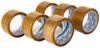 Smart Transparent Packing Tape Natural Rubber (Solvent) 48/50Y - 6 Pcs