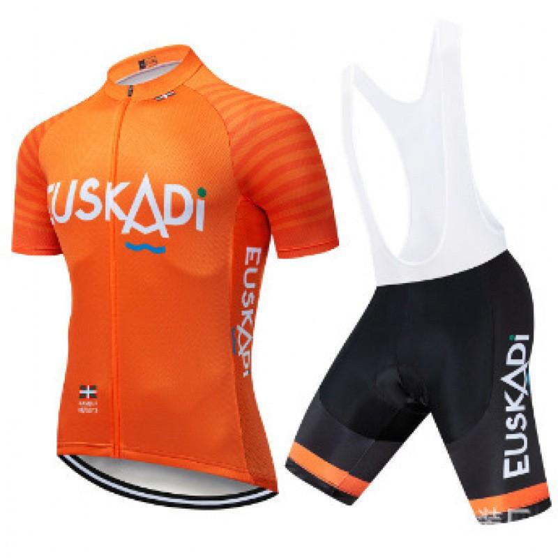 

Men s Women s Tour De Cycling Suit With Strap Short-sleeved Team Edition Bicycle Outdoor Sports L