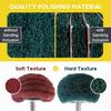 20PCS Mini Drill Abrasive Brush Nylon Buffing Polishing Wheel Dremel Rotary Hand Tool Accessories Set Rust Remover