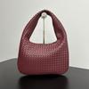Small Handwoven Crescent Bag Large Capacity Dumpling Minimalist Commuter Shoulder Crossbody