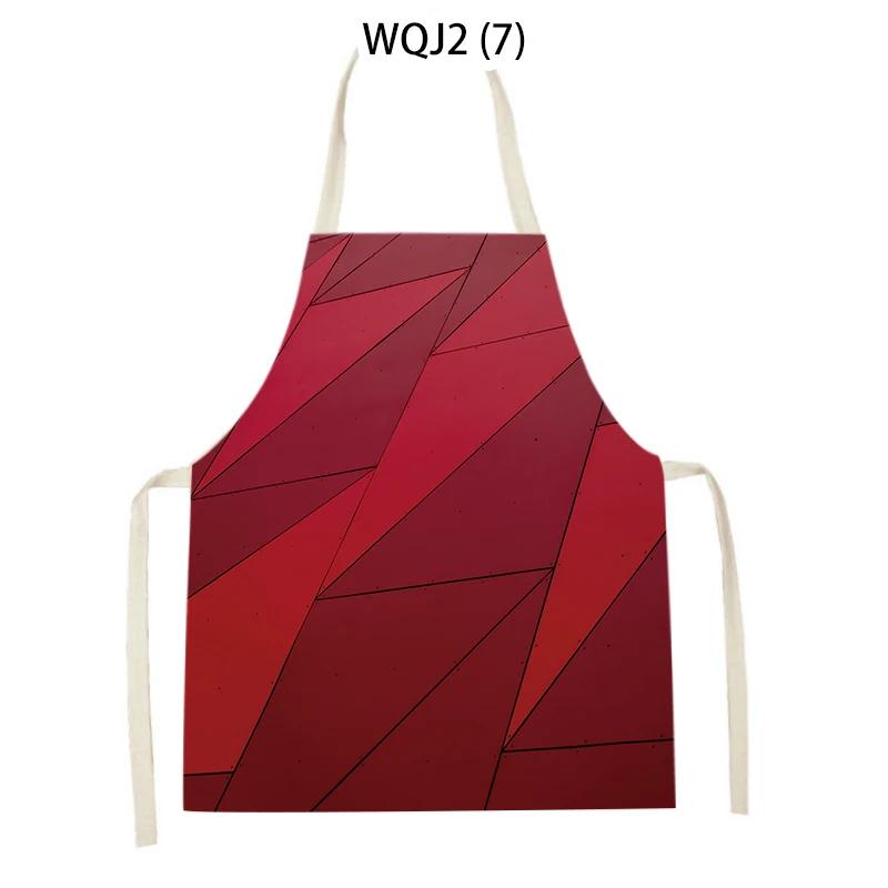 Ärmellose Küchenschürzen für Erwachsene und Kinder, ärmellose Schürzen mit abstraktem Geometriedruck, Back- und Kochzubehör, Reinigungsschürzen