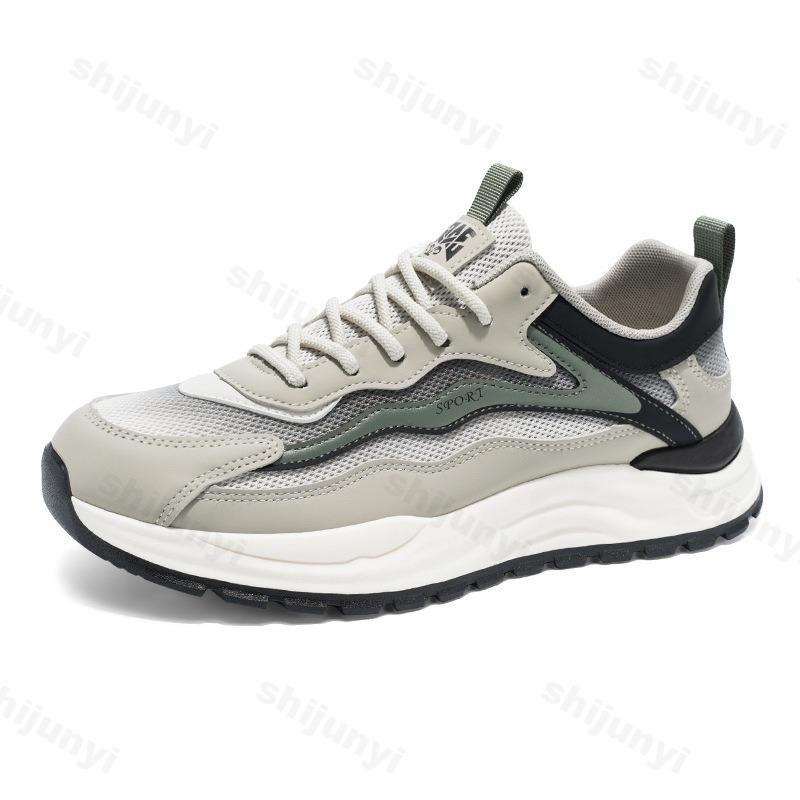 Fashion Men's Sports Casual Shoes 2025 Summer New Style Fashion Trend Wear Resistant Non Slip Shoes Mesh Breathable Comfortable Sneakers