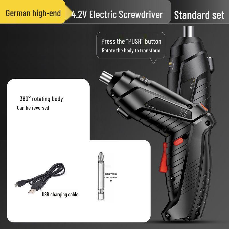 Multi-Functional Mini Electric Screwdriver & Lithium Hand Drill