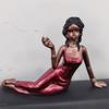 Creative Aroma Statue Stand Handcrafted Incense Burning Tray Women Figurine Incense Burner  Home