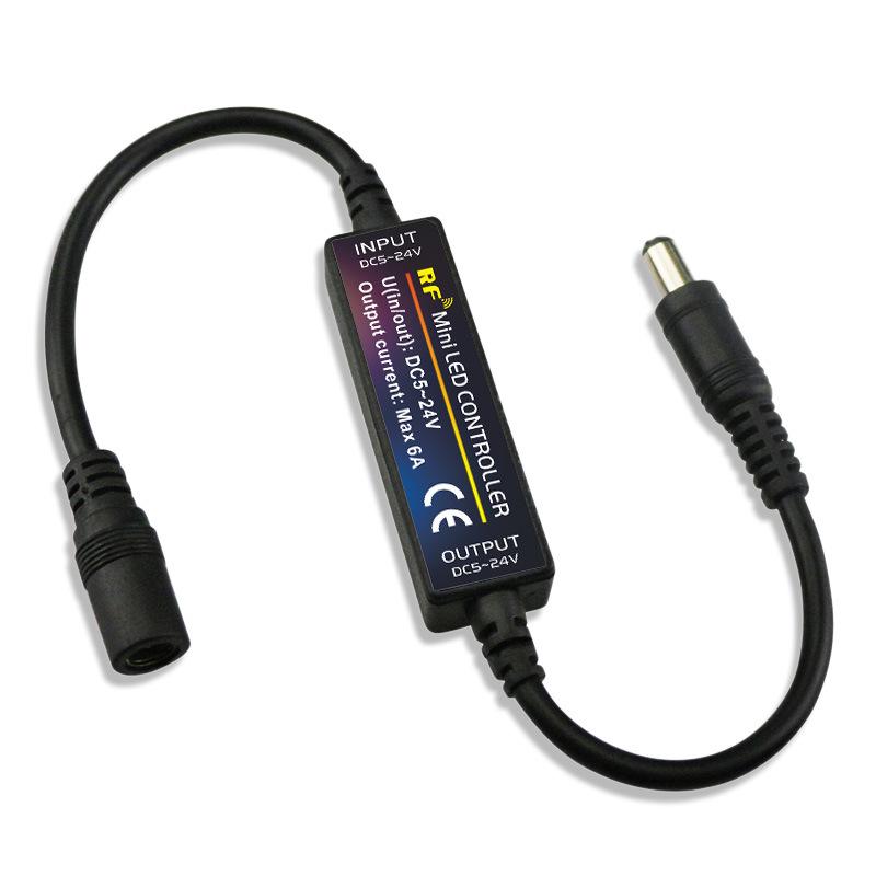 RF 14-Key Mini Monochromatic PWM Stepless Dimming Remote - FCC Certified