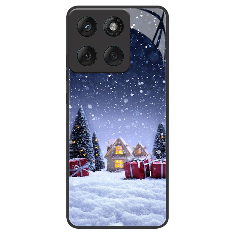 Christmas Phone Case For Motorola Moto Edge 60 60s 50 Pro Fusion Edge50 X50 Ultra Neo G05 G15 E15 Tempered Glass Protect Cover