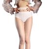 Stockings For Women High Waisted Flower Jacquard Aurora Socks Oil Shiny Glossy Transparent Ultra Elastic Pantyhose Lingerie