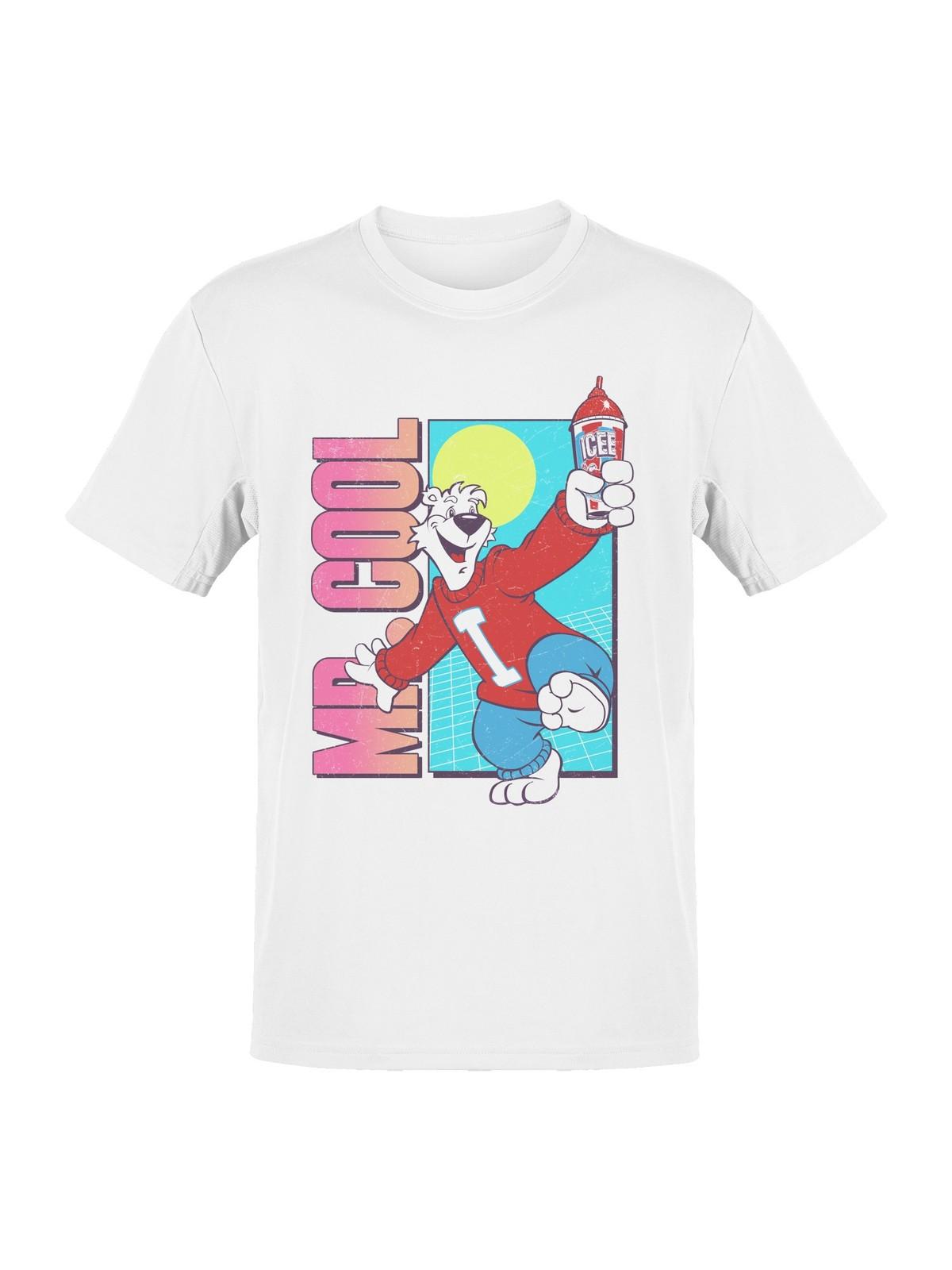 Officially Licensed Icee Mr. Cool Bear Fun Retr Men s T-shirt S разноцветный