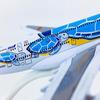 Airbus Flying Sea Turtle Passenger Plane Airbus A380-841 ANA Lani Honu Alloy Model Airplane M09 1/500 Scale Toy Plane