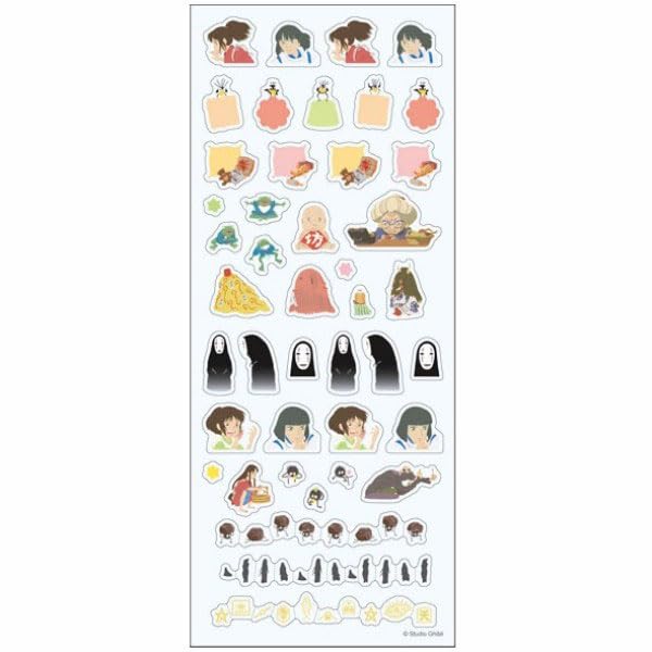 Studio Ghibli Works SCR-04N Spirited Away Schedule Seal