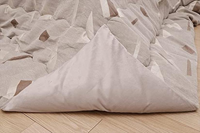 Ikehiko Kotatsu Decke Quadratisch Perl Grau 200 x 200cm Stilvoll Niedlich Ca.. #9629369