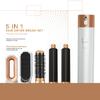 5-in-1 Hot Air Brush: Multi-function Curler, Straightener, & Blow Dryer - Safe for Hair