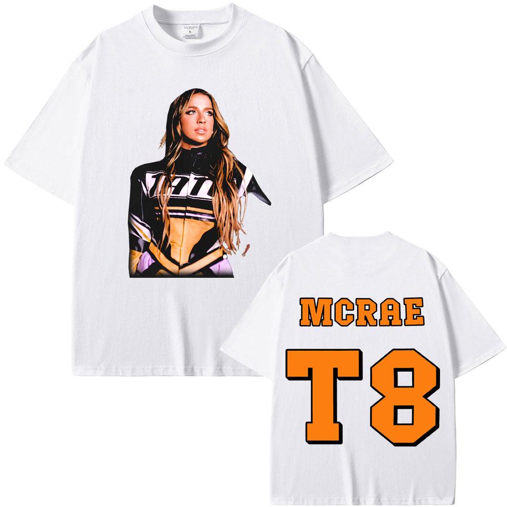 Singer Tate Mcrae T8 Graphic T Shirts So Close To What T Shirt Men Women Fashion Vintage Trend T-shirts Casual Oversized T-shirt