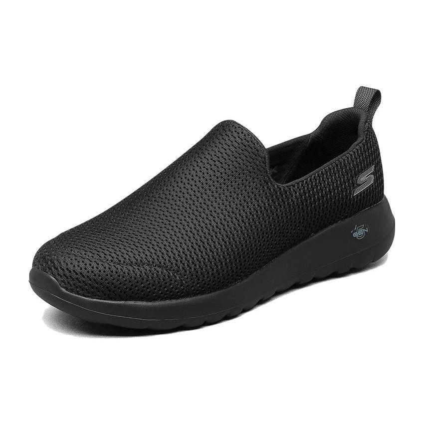 Skechers Go Walk Max Wygodne Proste Wsuwane Amortyzujące Wytrzymałe Oddychające Lekkie Sprężyste Niskie Buty Codzienne Męskie sneakersy 54600-BBK