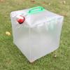 Outdoor Foldable Portable Transparent EVA Water Bag ultralight Large Capacity(20L)