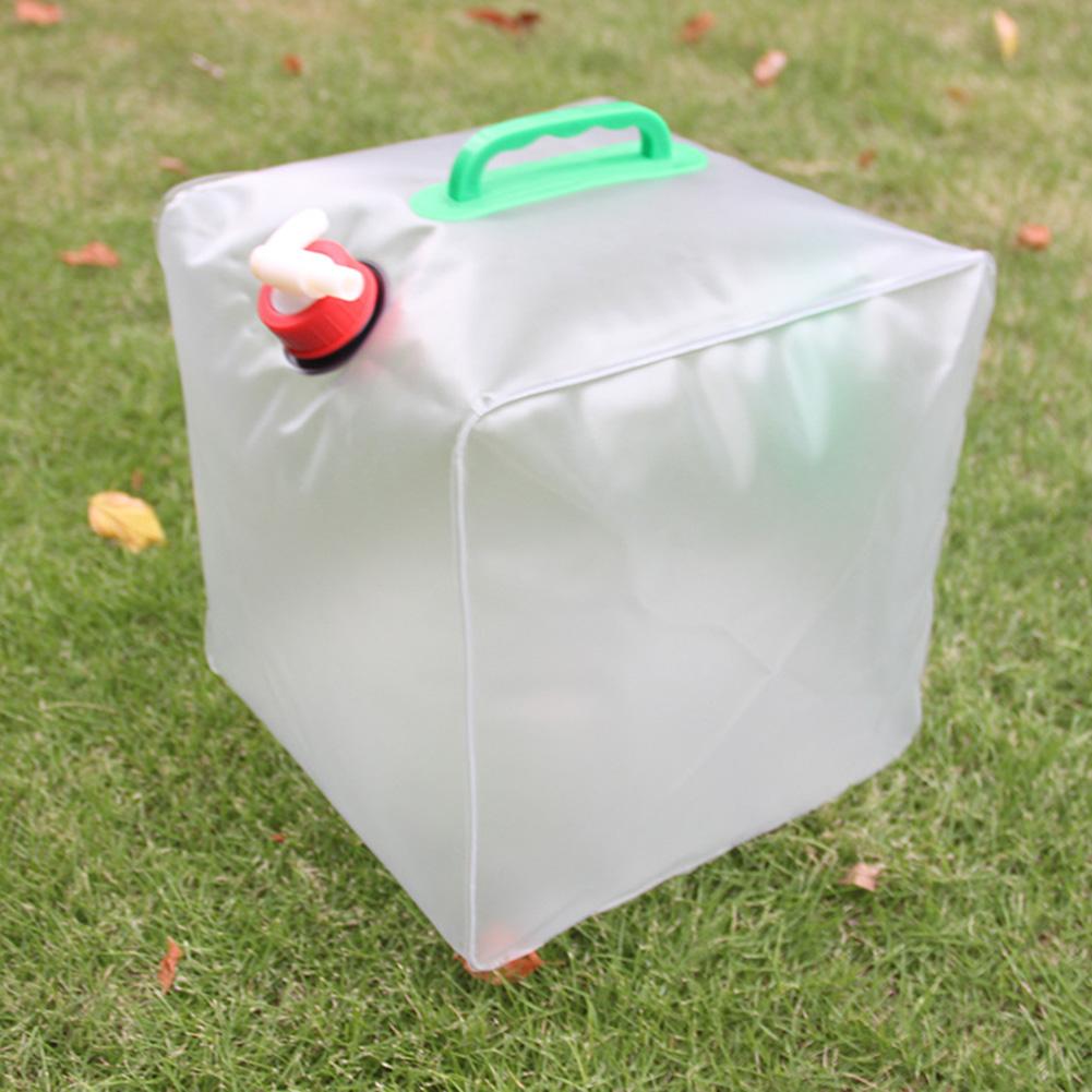 Outdoor Foldable Portable Transparent EVA Water Bag ultralight Large Capacity(20L)